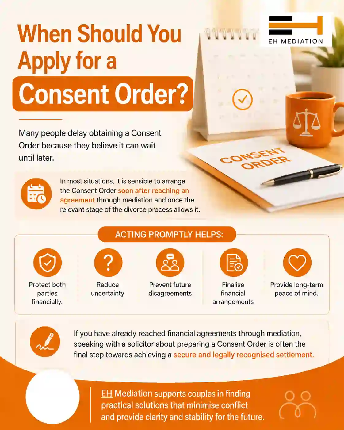 When Should You Apply for a Consent Order Somerset?